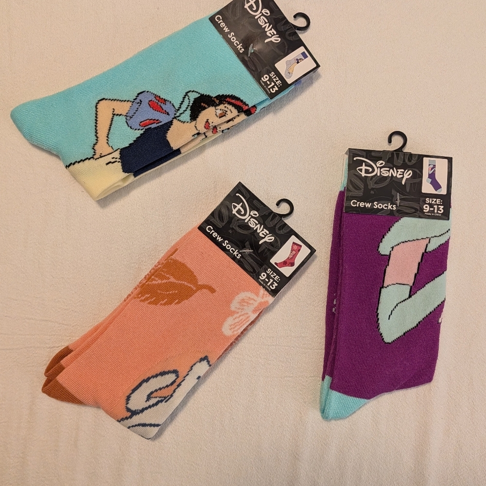 Disney Princess Socks NWT